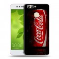 Дизайнерский пластиковый чехол для Huawei Nova 2 Coca-cola