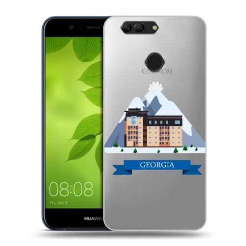 Дизайнерский пластиковый чехол для Huawei Nova 2 Plus Грузия