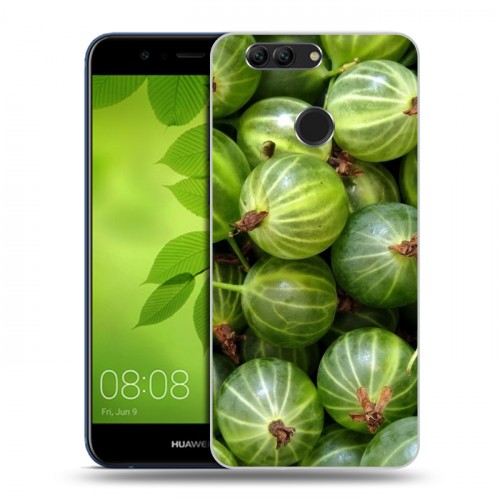 Дизайнерский пластиковый чехол для Huawei Nova 2 Plus Ягоды текстуры