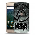 Дизайнерский силиконовый чехол для Motorola Moto G5s Linkin Park