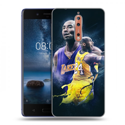 Дизайнерский пластиковый чехол для Nokia 8 НБА