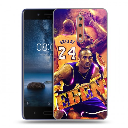 Дизайнерский пластиковый чехол для Nokia 8 НБА