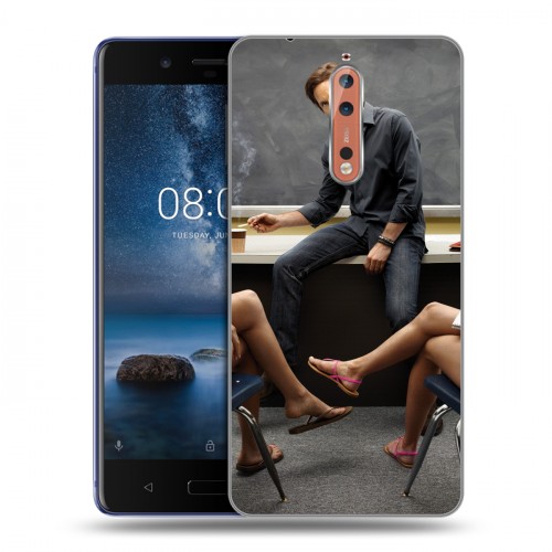 Дизайнерский пластиковый чехол для Nokia 8 Блудливая калифорния