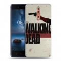 Дизайнерский пластиковый чехол для Nokia 8 Ходячие мертвецы