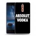 Дизайнерский пластиковый чехол для Nokia 8 Absolut