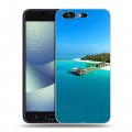 Дизайнерский силиконовый чехол для ASUS ZenFone 4 Pro пляж