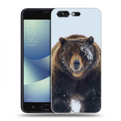 Дизайнерский силиконовый чехол для ASUS ZenFone 4 Pro Медведь