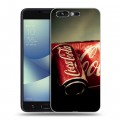 Дизайнерский пластиковый чехол для ASUS ZenFone 4 Pro Coca-cola