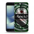 Дизайнерский силиконовый чехол для ASUS ZenFone 4 Pro Heineken