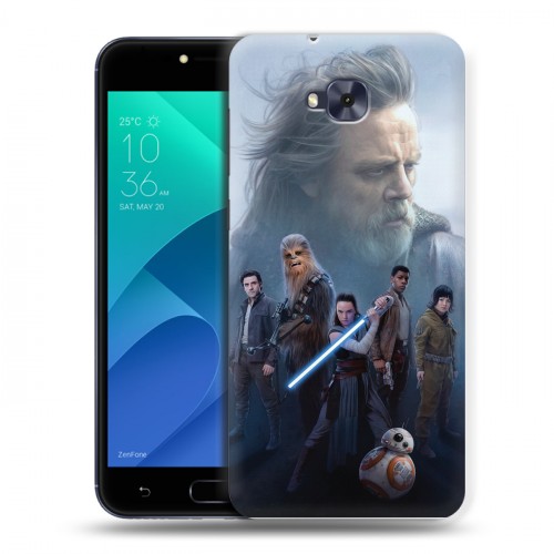 Дизайнерский пластиковый чехол для ASUS ZenFone 4 Selfie Star Wars : The Last Jedi