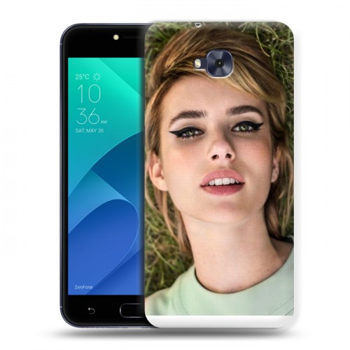 Дизайнерский пластиковый чехол для ASUS ZenFone 4 Selfie Эмма Робертс