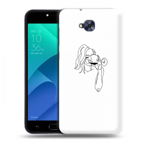 Дизайнерский пластиковый чехол для ASUS ZenFone 4 Selfie Истина в вине