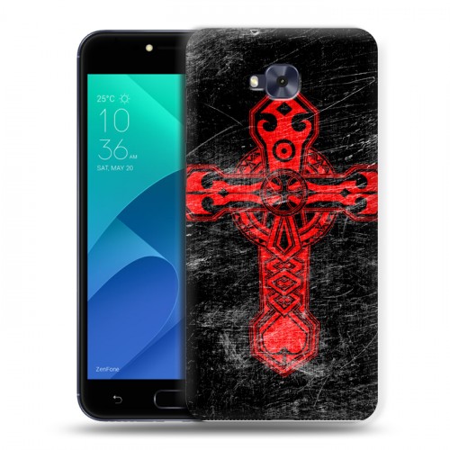 Дизайнерский пластиковый чехол для ASUS ZenFone 4 Selfie Мир крестов