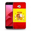 Дизайнерский пластиковый чехол для ASUS ZenFone 4 Selfie Pro флаг Испании
