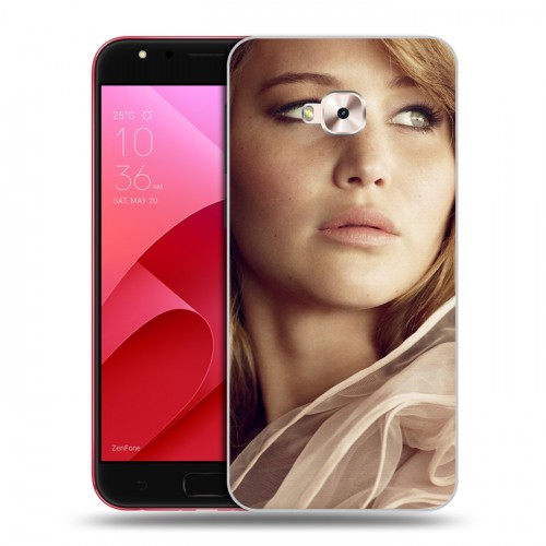Дизайнерский пластиковый чехол для ASUS ZenFone 4 Selfie Pro Дженнифер Лоуренс