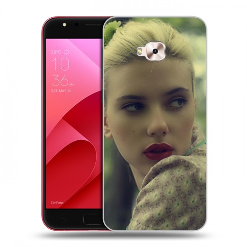 Дизайнерский пластиковый чехол для ASUS ZenFone 4 Selfie Pro Скарлет Йохансон