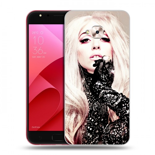 Дизайнерский пластиковый чехол для ASUS ZenFone 4 Selfie Pro Леди Гага