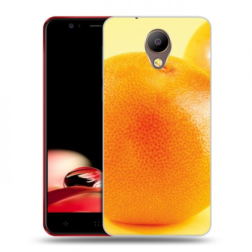 Дизайнерский пластиковый чехол для Elephone P8 Апельсины