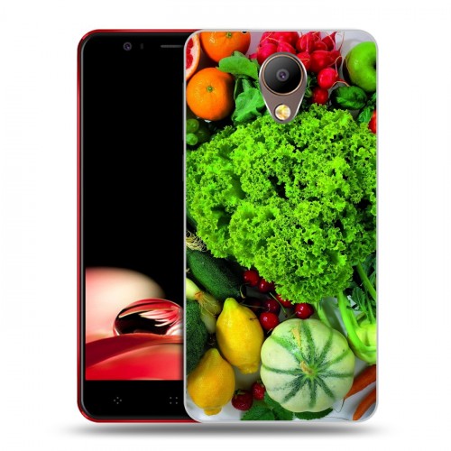 Дизайнерский пластиковый чехол для Elephone P8 Овощи