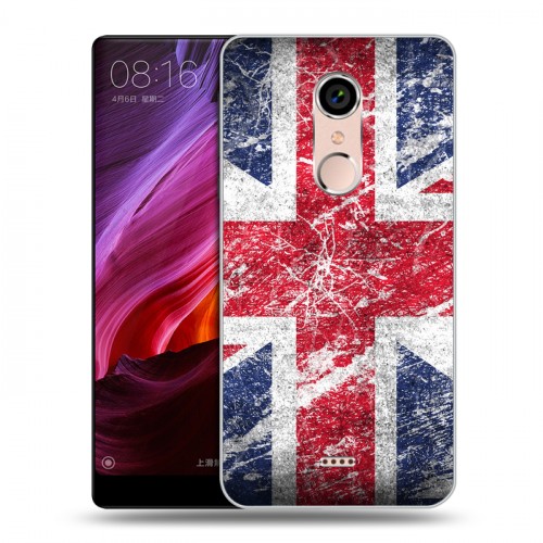 Дизайнерский силиконовый чехол для BQ Strike Selfie Max Флаг Британии