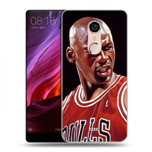 Дизайнерский силиконовый чехол для BQ Strike Selfie Max Майкл Джордан