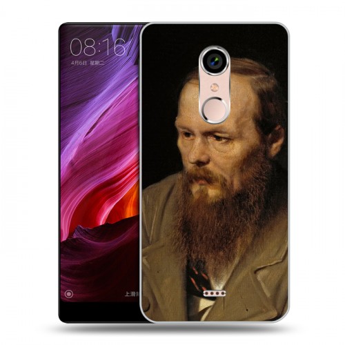 Дизайнерский силиконовый чехол для BQ Strike Selfie Max Федор Достоевский