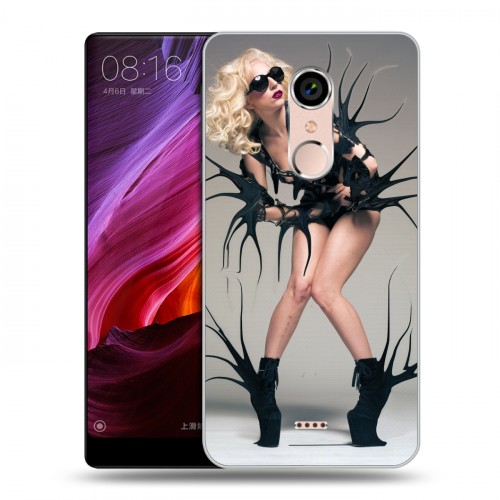Дизайнерский силиконовый чехол для BQ Strike Selfie Max Леди Гага