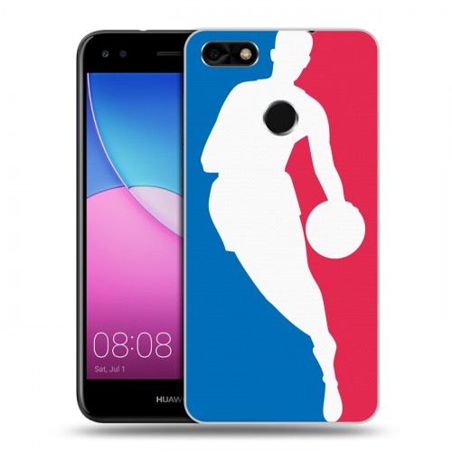Дизайнерский пластиковый чехол для Huawei Nova Lite (2017) НБА
