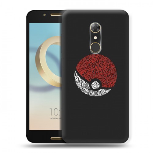 Дизайнерский силиконовый чехол для Alcatel A7 Pokemo Go