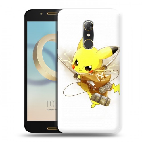 Дизайнерский силиконовый чехол для Alcatel A7 Pokemon Go