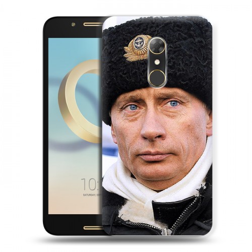 Дизайнерский силиконовый чехол для Alcatel A7 В.В.Путин