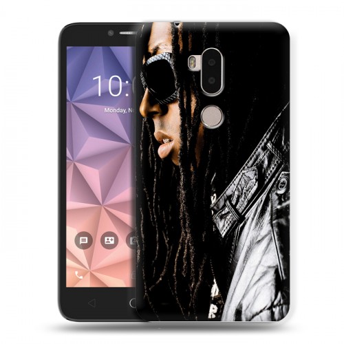 Дизайнерский силиконовый чехол для Alcatel A7 XL Lil Wayne