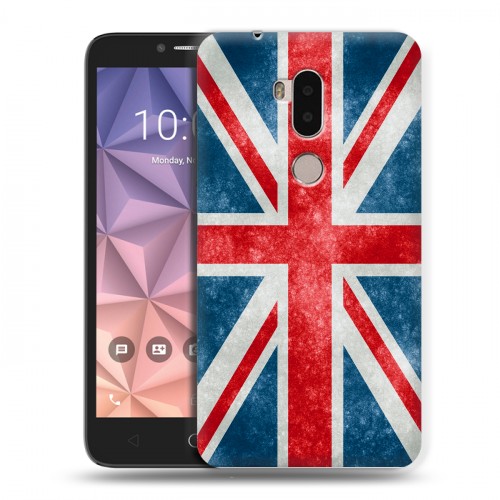 Дизайнерский силиконовый чехол для Alcatel A7 XL Флаг Британии