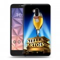 Дизайнерский силиконовый чехол для Alcatel A7 XL Stella Artois