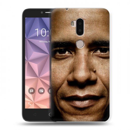 Дизайнерский силиконовый чехол для Alcatel A7 XL Барак Обама