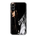 Дизайнерский силиконовый чехол для Iphone x10 Lil Wayne
