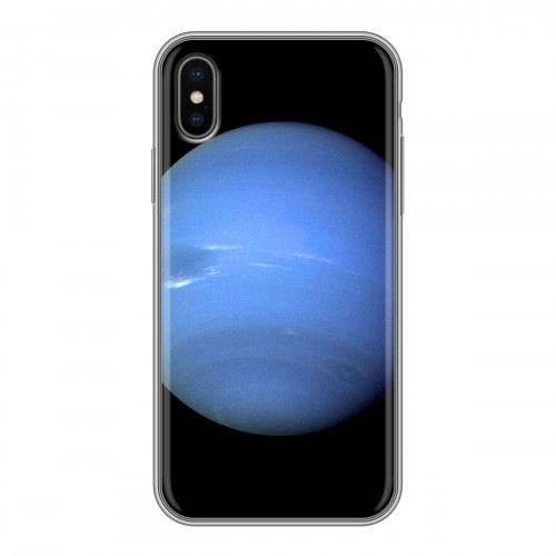 Дизайнерский силиконовый чехол для Iphone x10 Тайны космоса