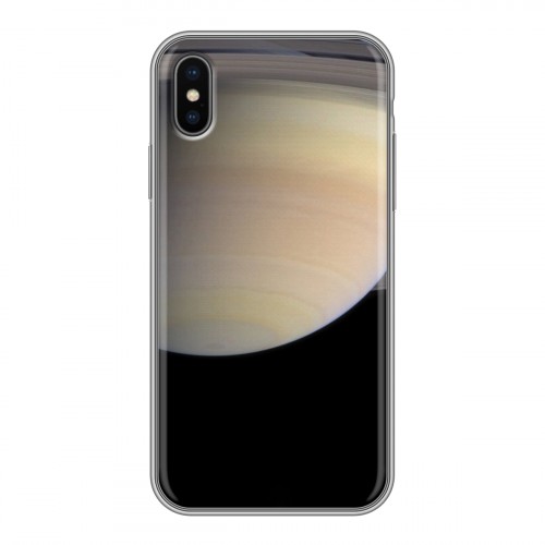 Дизайнерский силиконовый чехол для Iphone x10 Тайны космоса