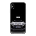 Дизайнерский силиконовый чехол для Iphone x10 Audi