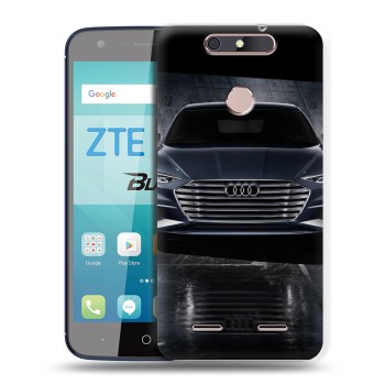 Дизайнерский силиконовый чехол для ZTE Blade V8 Lite Audi (на заказ)