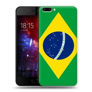Дизайнерский силиконовый чехол для BQ Vision Флаг Бразилии (на заказ)
