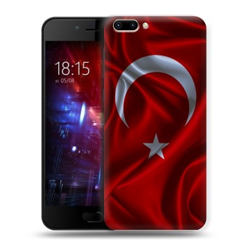 Дизайнерский силиконовый чехол для BQ Vision Флаг Турции (на заказ)
