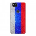 Дизайнерский пластиковый чехол для Google Pixel 2 Российский флаг