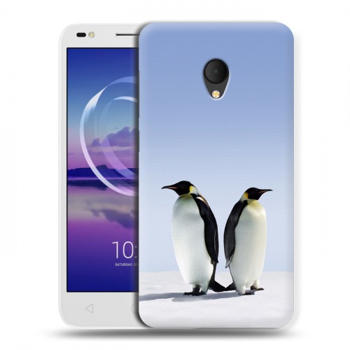 Дизайнерский силиконовый чехол для Alcatel U5 HD 5047d Пингвины