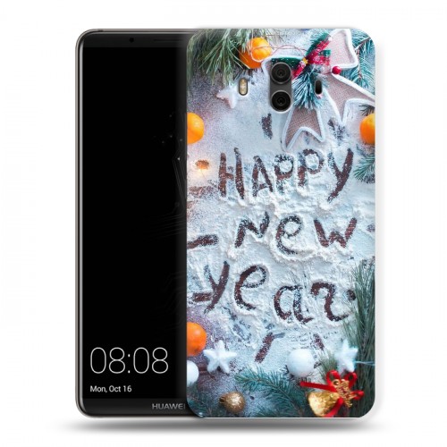 Дизайнерский пластиковый чехол для Huawei Mate 10 Happy 2020
