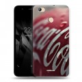 Дизайнерский силиконовый чехол для Micromax Canvas Juice 4 Q465 Coca-cola