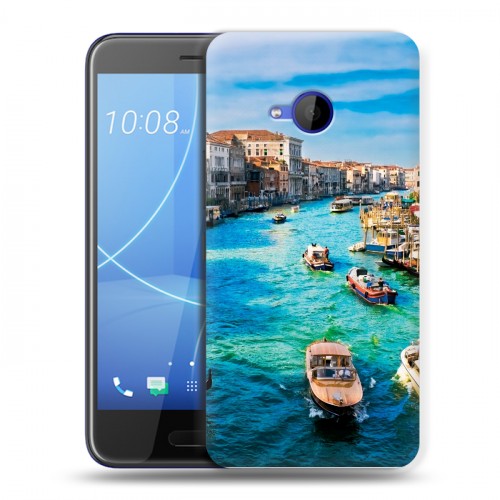 Дизайнерский пластиковый чехол для HTC U11 Life Венеция