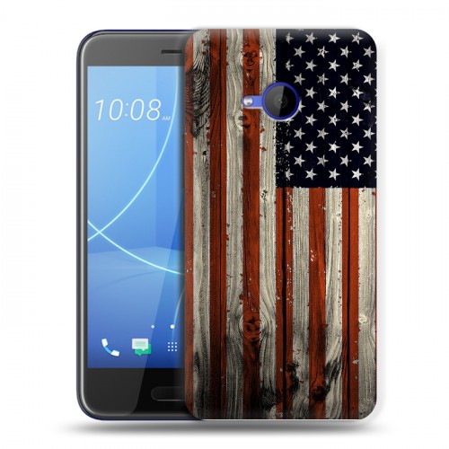 Дизайнерский пластиковый чехол для HTC U11 Life Флаг США