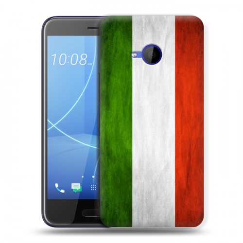 Дизайнерский пластиковый чехол для HTC U11 Life Флаг Италии