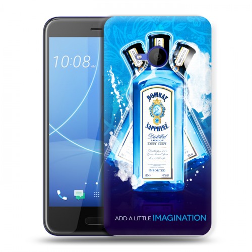Дизайнерский пластиковый чехол для HTC U11 Life Bombay Sapphire